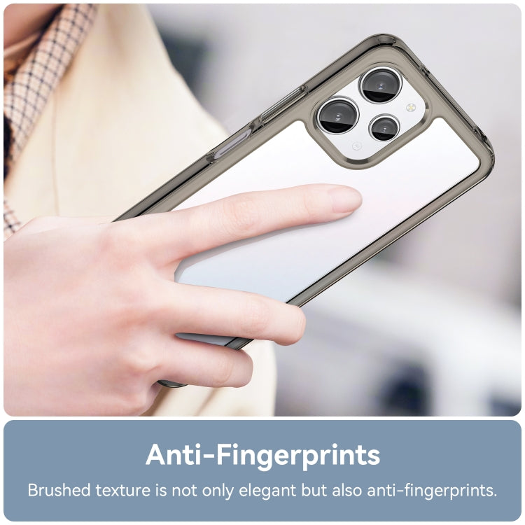 For Xiaomi Redmi 12R Colorful Series Acrylic + TPU Phone Case