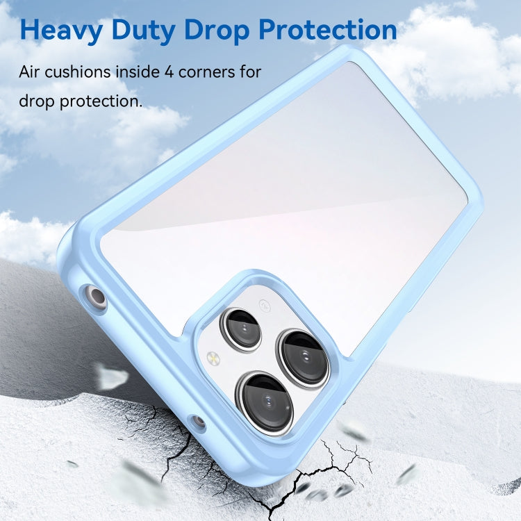 For Xiaomi Poco M6 Pro Colorful Series Acrylic + TPU Phone Case