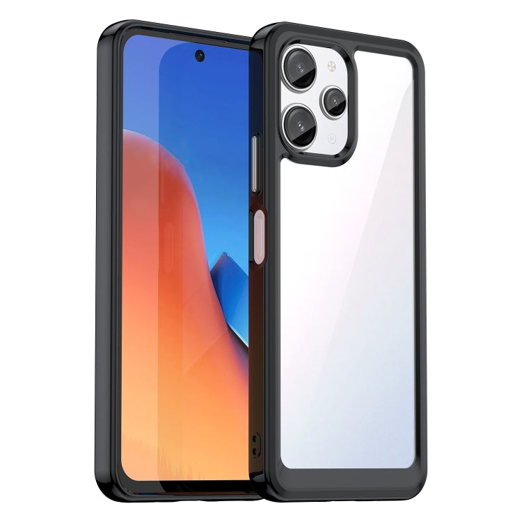 For Xiaomi Poco M6 Pro Colorful Series Acrylic + TPU Phone Case