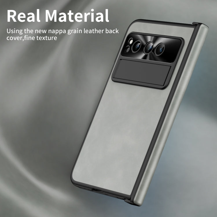 For Google Pixel Fold Napa Texture All-inclusive Phone Case