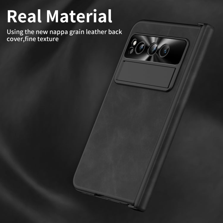 For Google Pixel Fold Napa Texture All-inclusive Phone Case