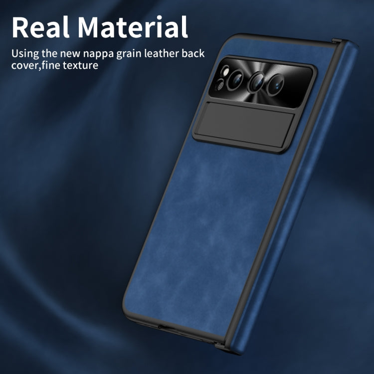 For Google Pixel Fold Napa Texture All-inclusive Phone Case