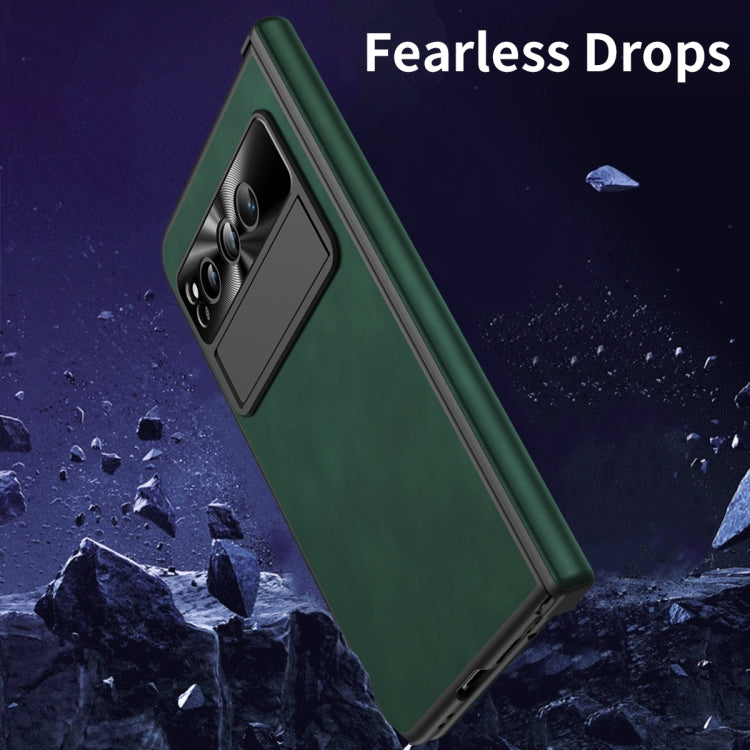 For Google Pixel Fold Napa Texture All-inclusive Phone Case