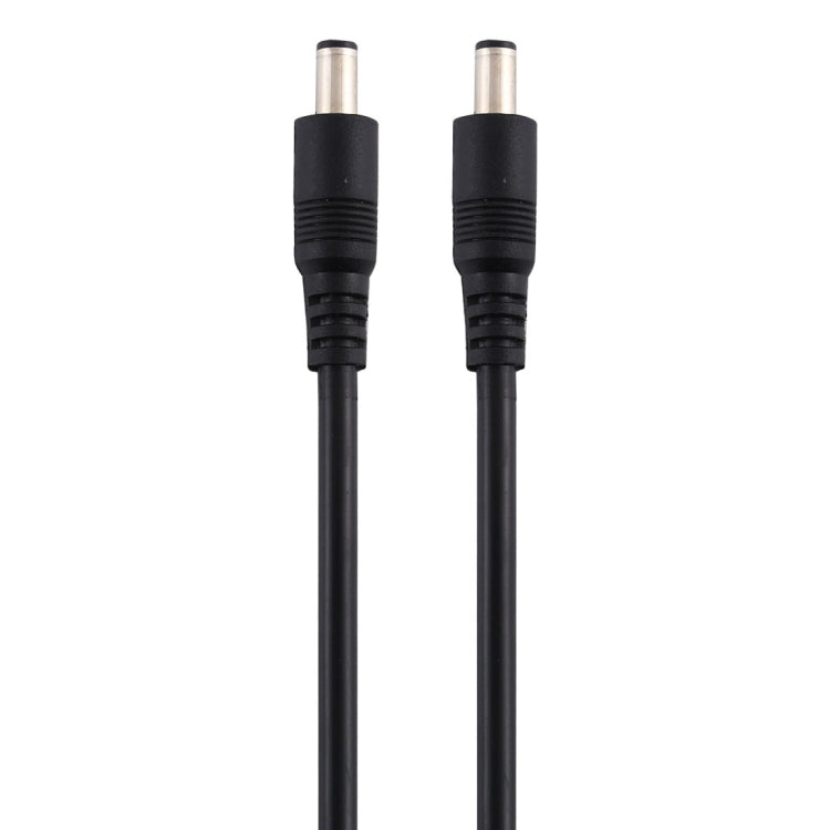 8A DC Power Plug 5.5 x 2.1mm Male to Male Adapter Connector Cable, Length:50cm(Black)