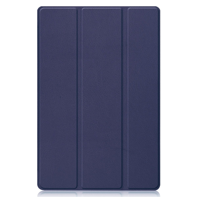 For Honor Pad V8 3-Fold Custer Texture Leather Tablet Case