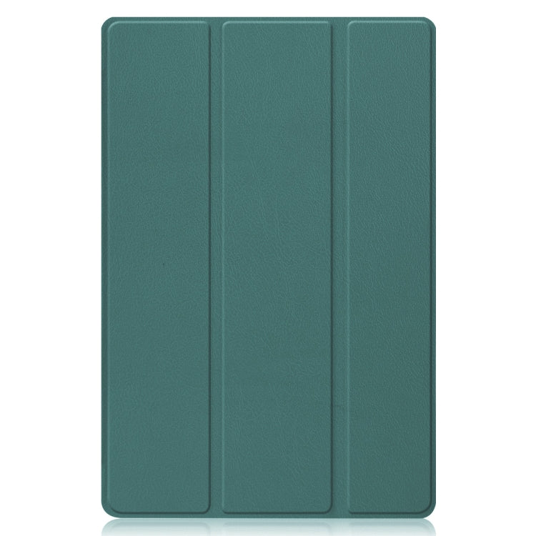 For Honor Pad V8 3-Fold Custer Texture Leather Tablet Case