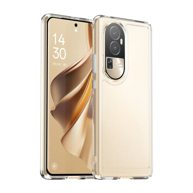 For OPPO Reno10 China Candy Series TPU Phone Case(Transparent)