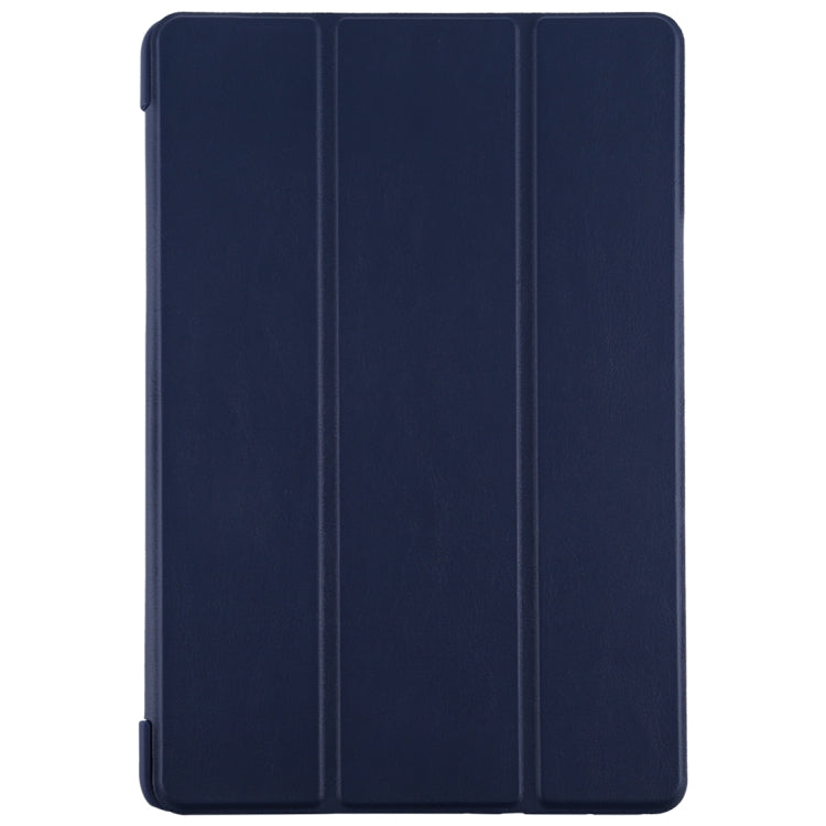 For Huawei MediaPad M6 10.8 Ultra-thin Horizontal Flip TPU Leather Case with Three-fold Holder