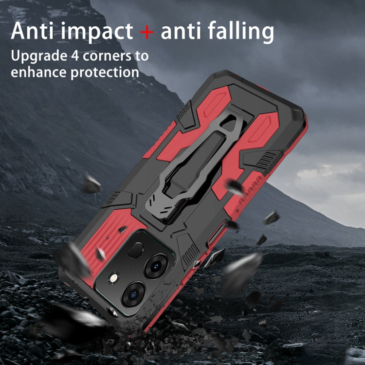 For Infinix Smart 7 Armor Warrior Shockproof PC + TPU Phone Case