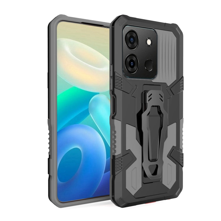 For Infinix Smart 7 Armor Warrior Shockproof PC + TPU Phone Case