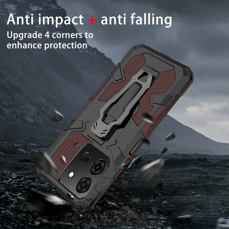 For Infinix Smart 7 Armor Warrior Shockproof PC + TPU Phone Case