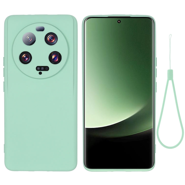 For Xiaomi 13 Ultra 5G Pure Color Liquid Silicone Shockproof Phone Case