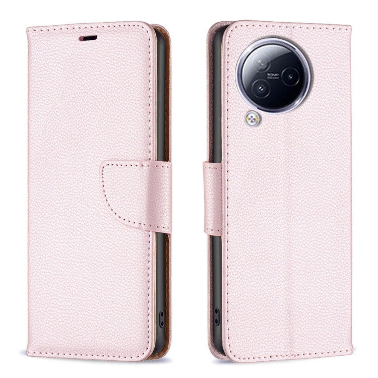 For Xiaomi Civi 3 5G Litchi Texture Pure Color Leather Phone Case