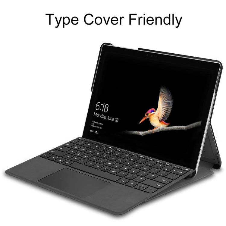 For Microsoft Surface Go 2 / Surface Go Voltage Elastic Texture Horizontal Flip Leather Case with Holder