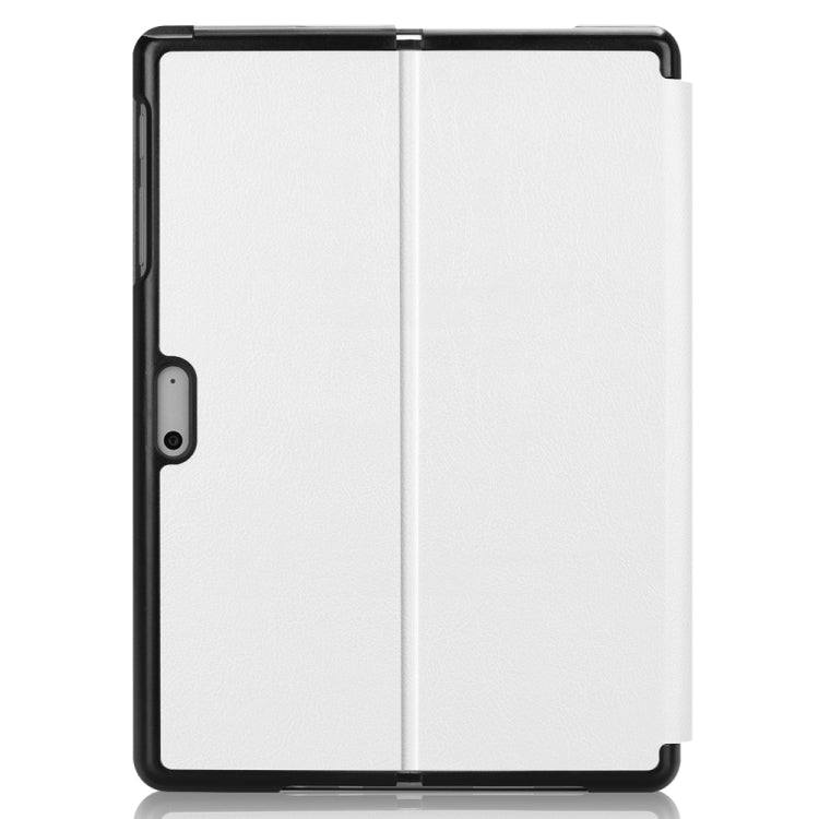 For Microsoft Surface Go 2 / Surface Go Voltage Elastic Texture Horizontal Flip Leather Case with Holder