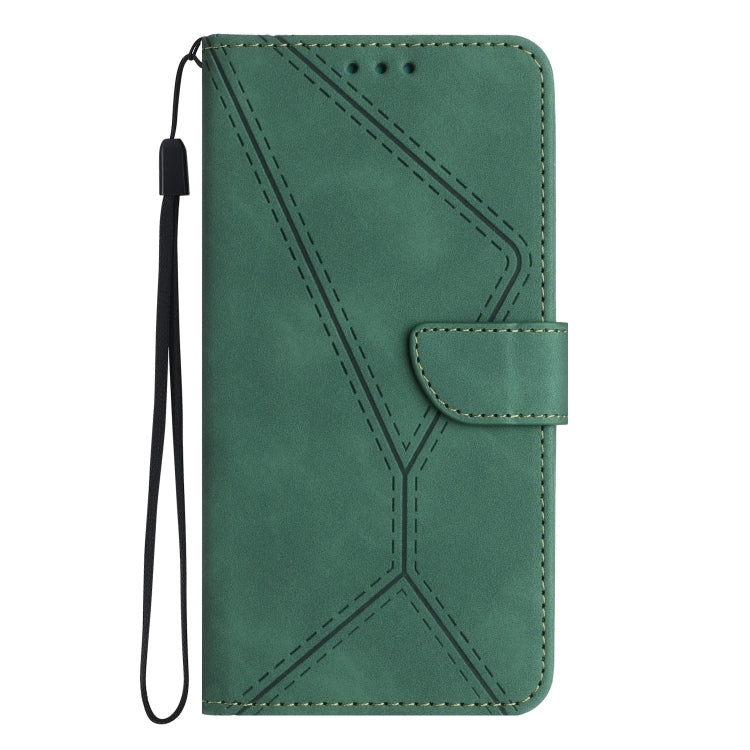 For vivo Y78+ Stitching Embossed Leather Phone Case