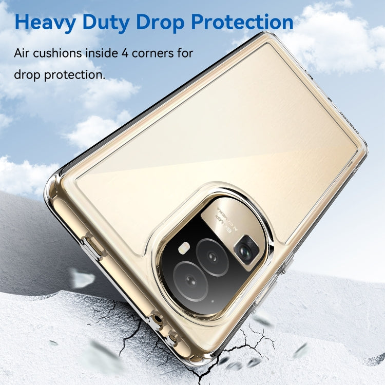 For OPPO Reno10 Pro+ Colorful Series Acrylic + TPU Phone Case