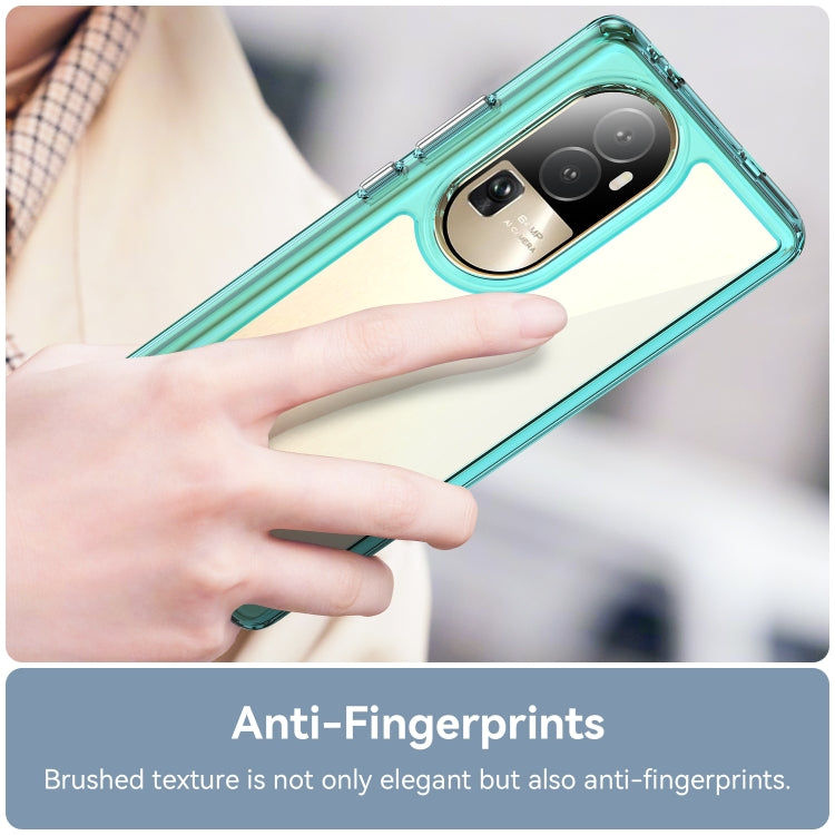 For OPPO Reno10 Pro+ Colorful Series Acrylic + TPU Phone Case