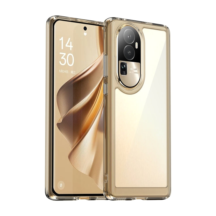 For OPPO Reno10 Pro+ Colorful Series Acrylic + TPU Phone Case