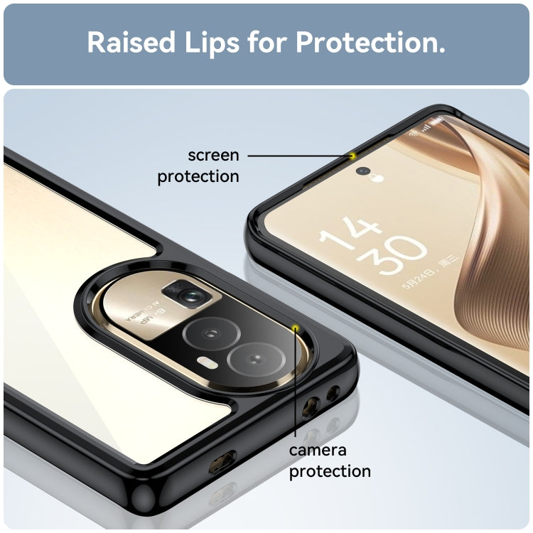 For OPPO Reno10 Pro+ Colorful Series Acrylic + TPU Phone Case