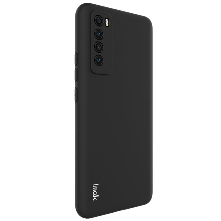 For Huawei Nova 7 5G IMAK UC-1 Series Shockproof Frosted TPU Protective Case(Black)