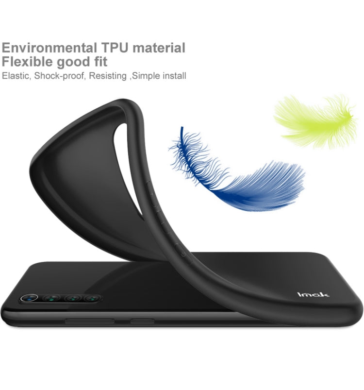 For Huawei Nova 7 5G IMAK UC-1 Series Shockproof Frosted TPU Protective Case(Black)