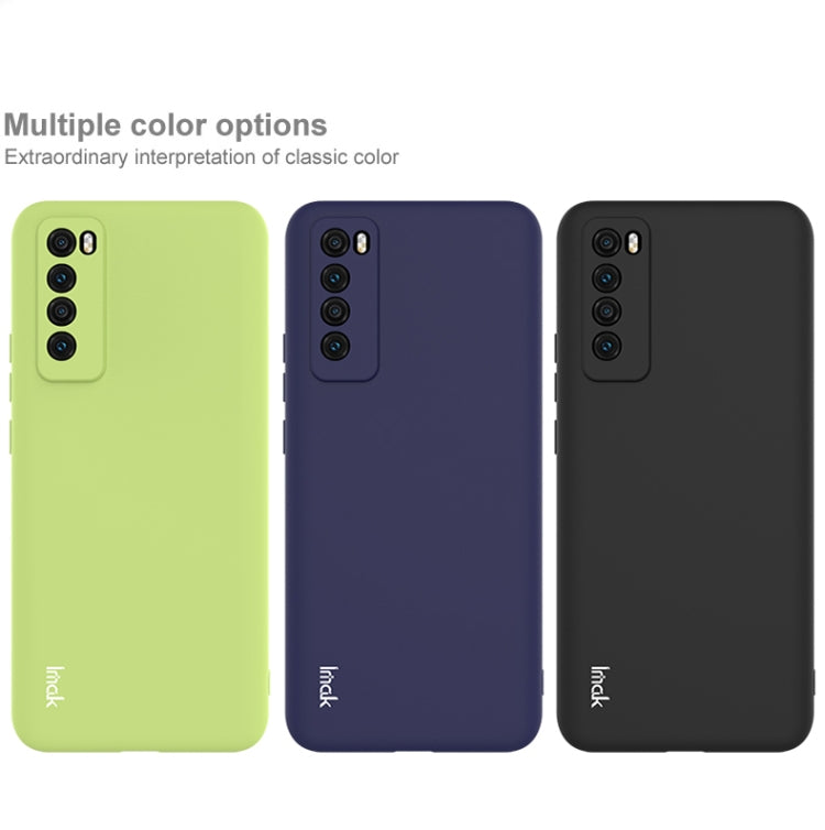 For Huawei Nova 7 5G IMAK UC-1 Series Shockproof Frosted TPU Protective Case(Black)