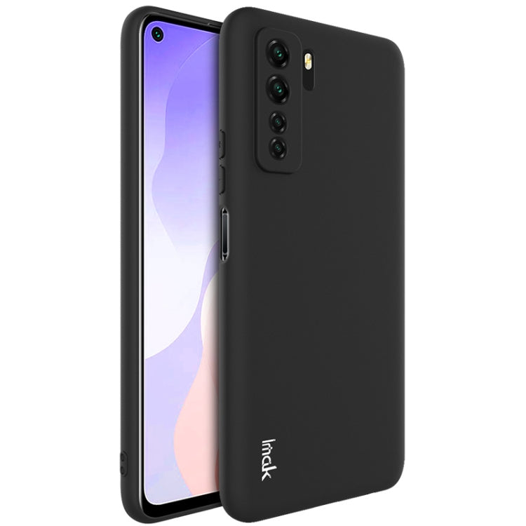 For Huawei Nova 7 SE 5G IMAK UC-1 Series Shockproof Frosted TPU Protective Case(Black)