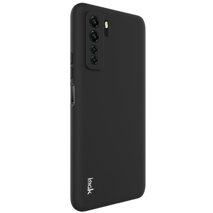 For Huawei Nova 7 SE 5G IMAK UC-1 Series Shockproof Frosted TPU Protective Case(Black)