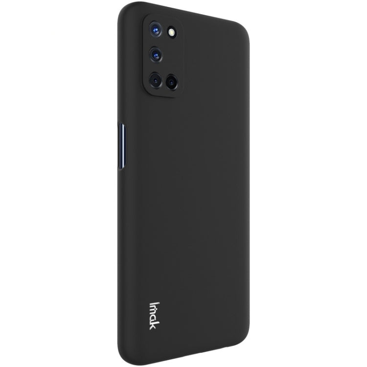 For OPPO A52 IMAK UC-1 Series Shockproof Frosted TPU Protective Case(Black)