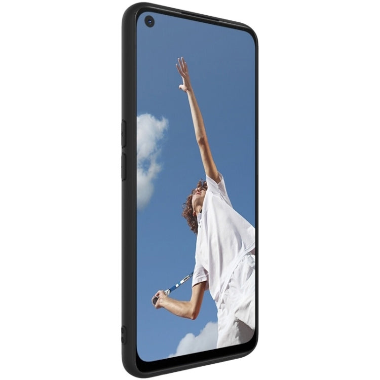 For OPPO A52 IMAK UC-1 Series Shockproof Frosted TPU Protective Case(Black)