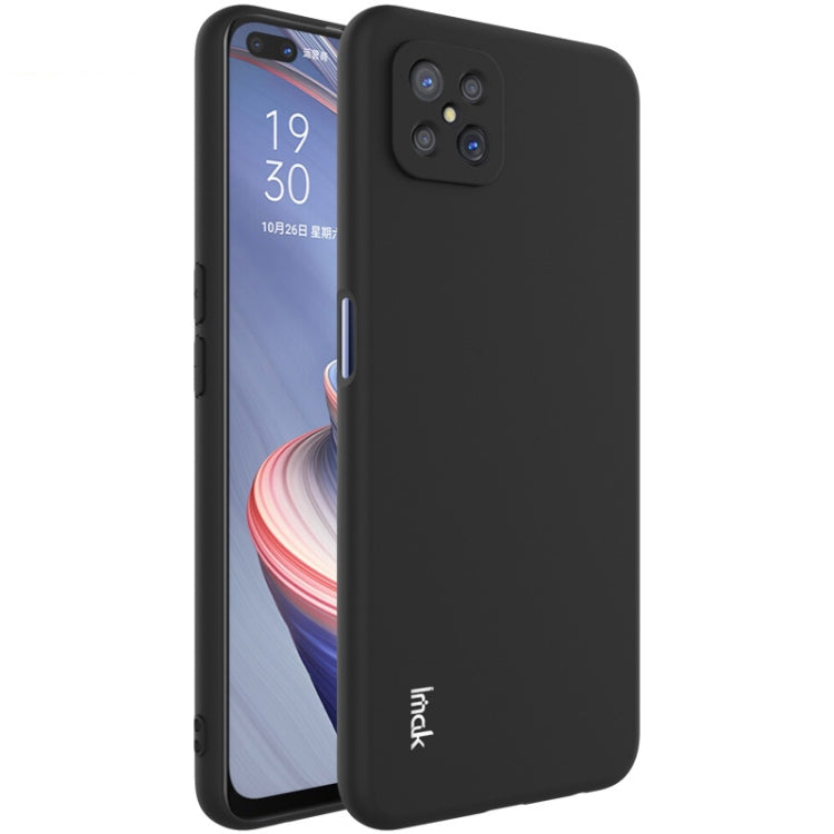 For OPPO A92s IMAK UC-1 Series Shockproof Frosted TPU Protective Case