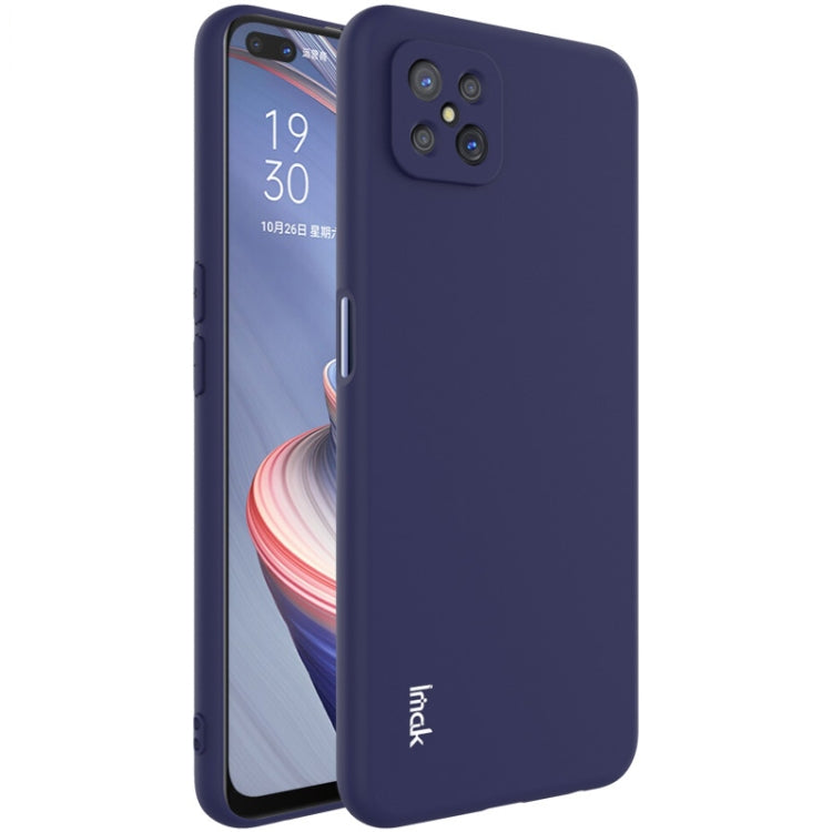 For OPPO A92s IMAK UC-1 Series Shockproof Frosted TPU Protective Case