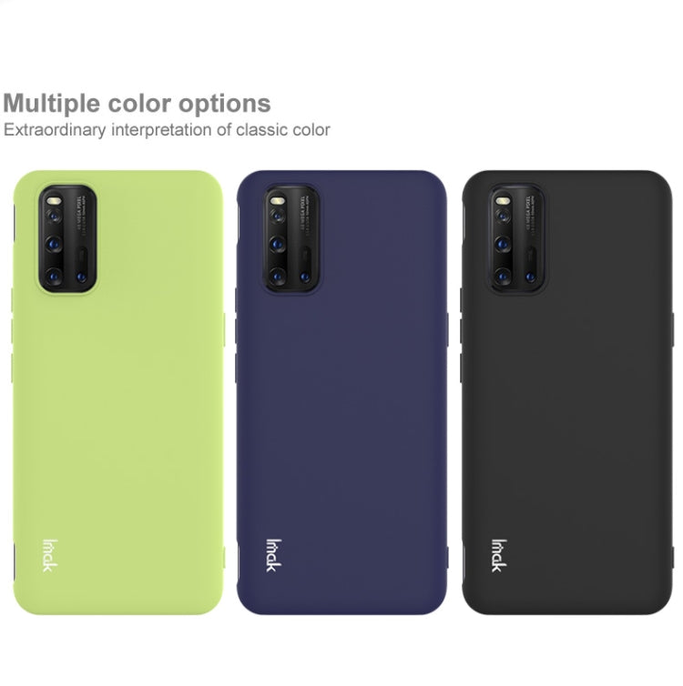 For Vivo iQOO 3 IMAK UC-1 Series Shockproof Frosted TPU Protective Case(Black)