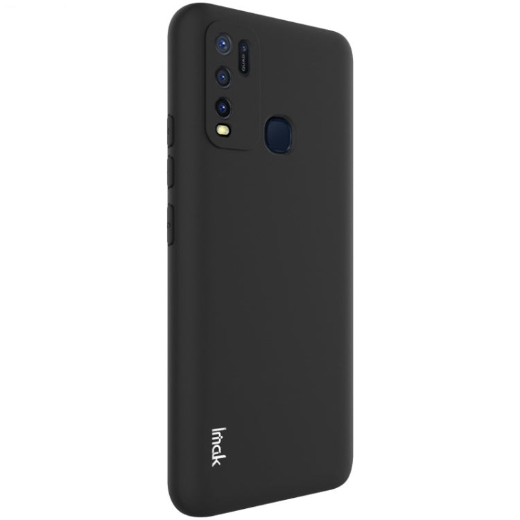 For Vivo Y50 IMAK UC-1 Series Shockproof Frosted TPU Protective Case(Black)