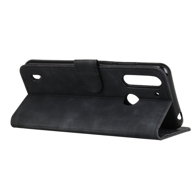 For Motorola Moto G8 Power Lite KHAZNEH Retro Texture PU + TPU Horizontal Flip Leather Case with Holder & Card Slots & Wallet