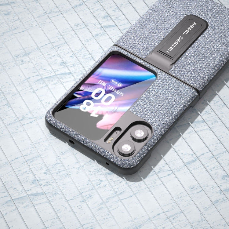 For OPPO Find N2 Flip Diamond Series Phone Case with Holder