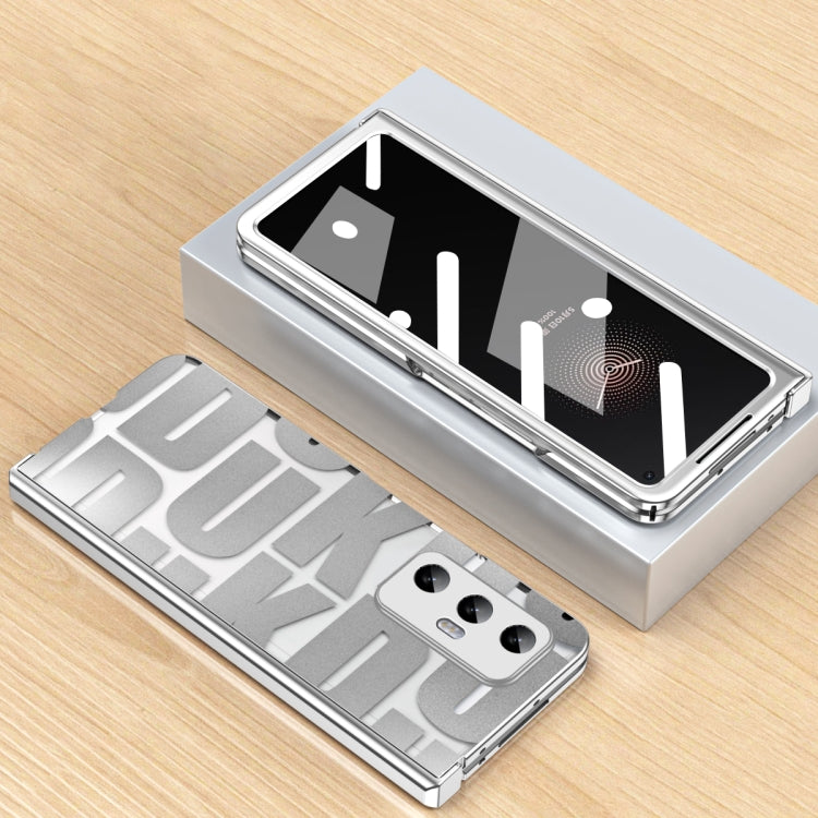 For Xiaomi Mi Mix Fold Integrated Electroplating Folding Phone Case with Hinge