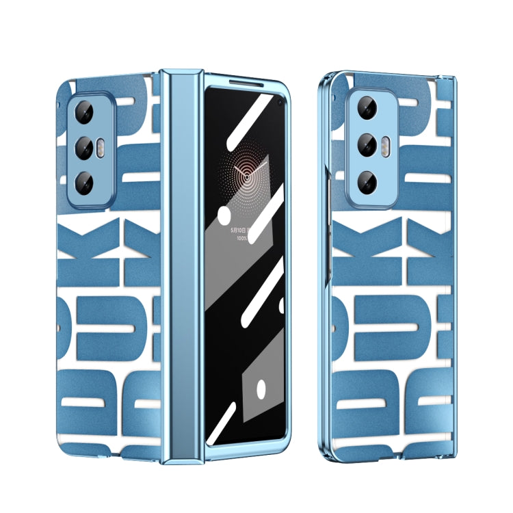 For Xiaomi Mi Mix Fold Integrated Electroplating Folding Phone Case with Hinge