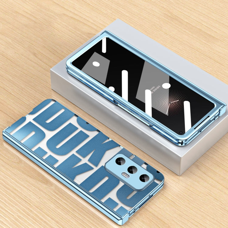 For Xiaomi Mi Mix Fold Integrated Electroplating Folding Phone Case with Hinge