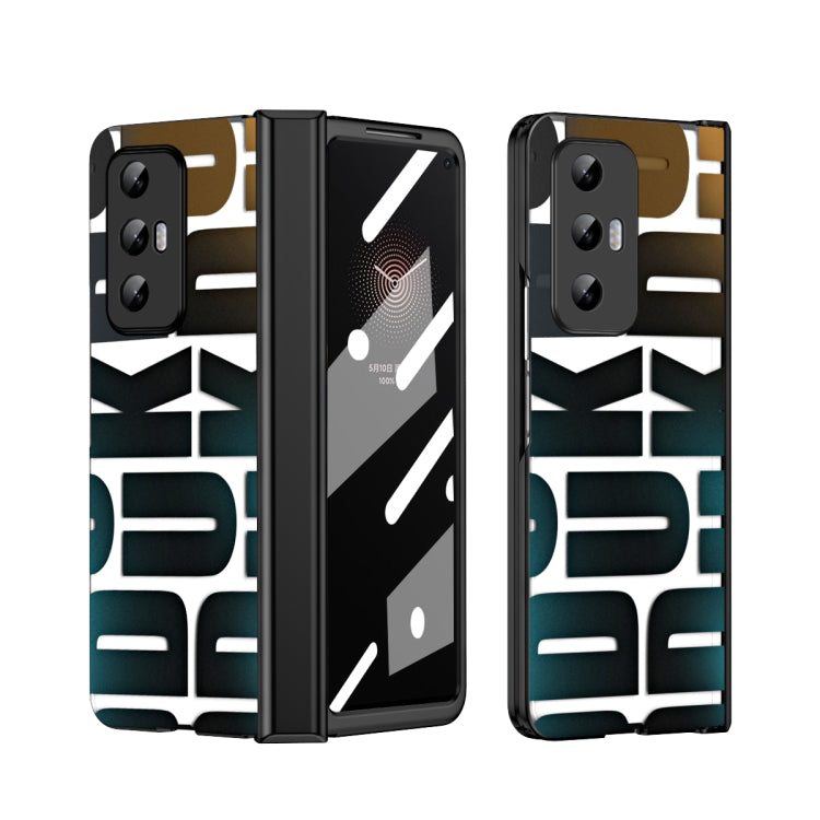 For Xiaomi Mi Mix Fold Integrated Electroplating Folding Phone Case with Hinge