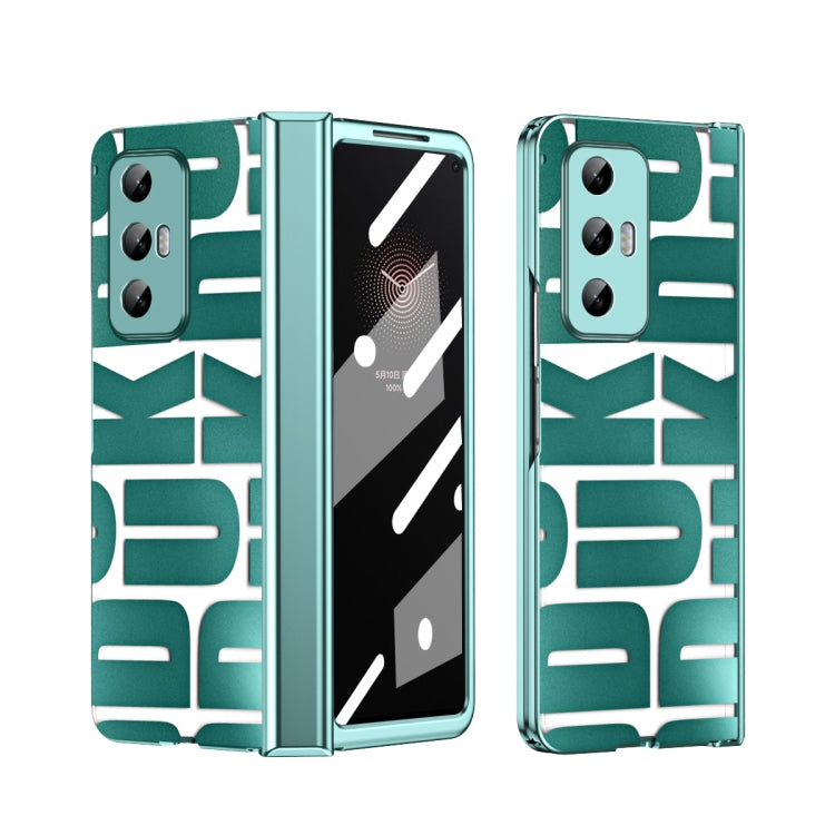 For Xiaomi Mi Mix Fold Integrated Electroplating Folding Phone Case with Hinge