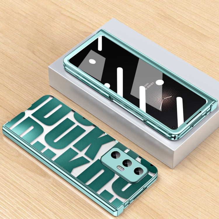 For Xiaomi Mi Mix Fold Integrated Electroplating Folding Phone Case with Hinge