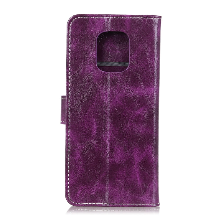 For Xiaomi Redmi 10X 5G / 10X Pro 5G Retro Crazy Horse Texture Horizontal Flip Leather Case with Holder & Card Slots & Photo Frame & Wallet