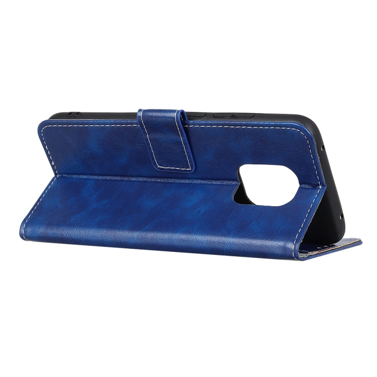 For Xiaomi Redmi Note 9S / Note 9 Pro Retro Crazy Horse Texture Horizontal Flip Leather Case with Holder & Card Slots & Photo Frame & Wallet