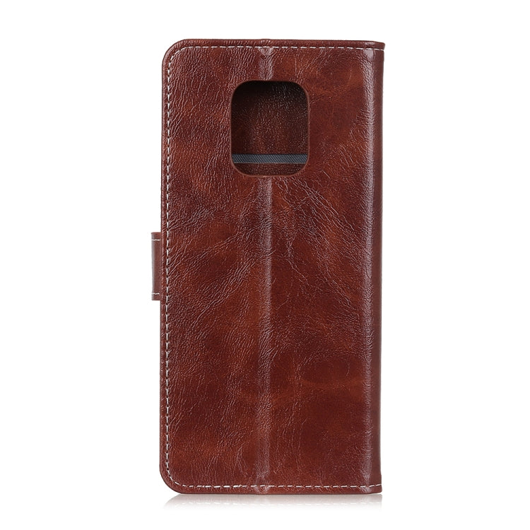 For Xiaomi Redmi Note 9S / Note 9 Pro Retro Crazy Horse Texture Horizontal Flip Leather Case with Holder & Card Slots & Photo Frame & Wallet