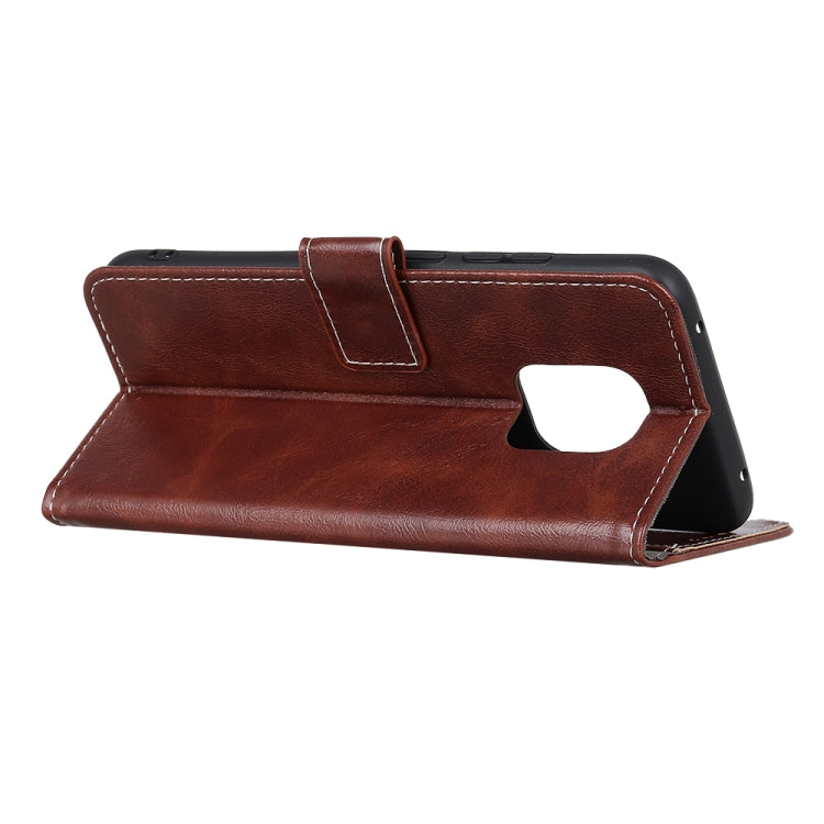 For Xiaomi Redmi Note 9S / Note 9 Pro Retro Crazy Horse Texture Horizontal Flip Leather Case with Holder & Card Slots & Photo Frame & Wallet