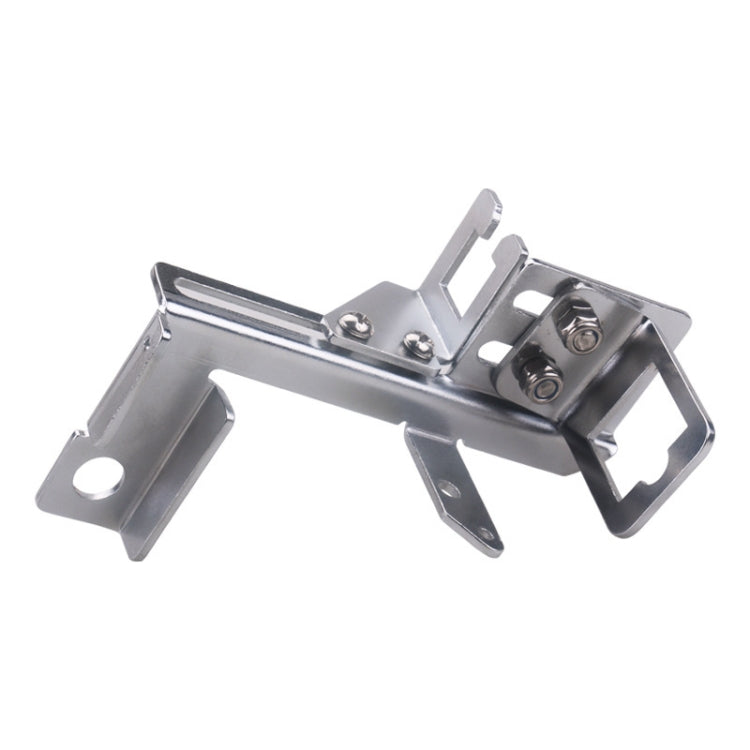 24283 Throttle and Kickdown Cable Bracket Kit for SBC BBC(Silver)