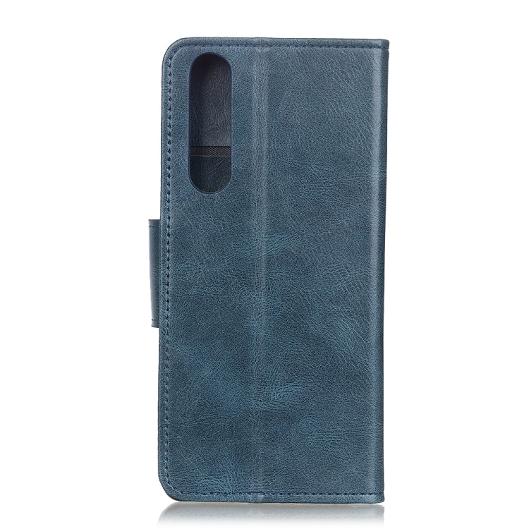 For LG Velvet Mirren Crazy Horse Texture Horizontal Flip Leather Case with Holder & Card Slots & Wallet