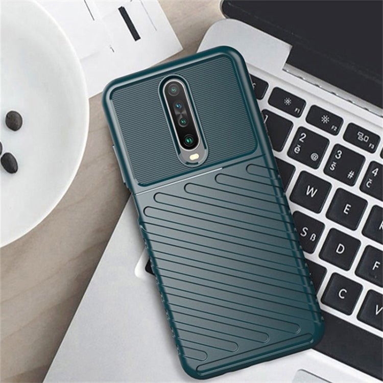 For Xiaomi Redmi K30 / K30i Thunderbolt Shockproof TPU Soft Case(Green)